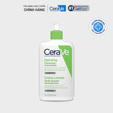 SỮA RỬA MẶT GIUP LAM SẠCH SAU DANH CHO DA THƯỜNG VA DA KHO CERAVE HYDRATING CLEANSER 473ML