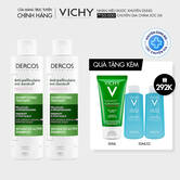BỘ ĐOI DẦU GỘI GIẢM GAU CHO DA ĐẦU NHẠY CẢM DERCOS ANTIPEL CHUTE